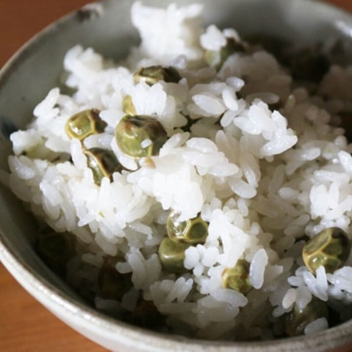 風味を生かして★豆ご飯